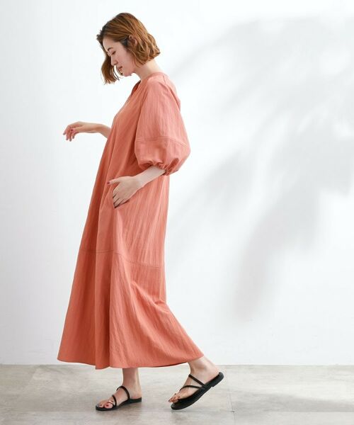 grove / グローブ ロング・マキシ丈ワンピース | お洒落で快適 ラグランスリーブワンピース | 詳細11