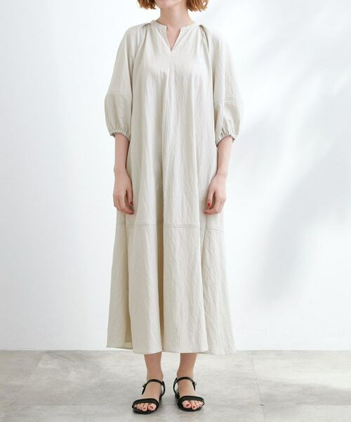 新品　ラシュッド　スコットクラブ　ロングワンピース　二枚重ね 新品 ラシュッド スコットクラブ ロングワンピース 二枚重ね