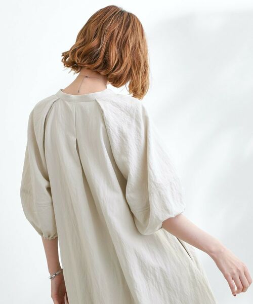 セール】 お洒落で快適 ラグランスリーブワンピース （ロング