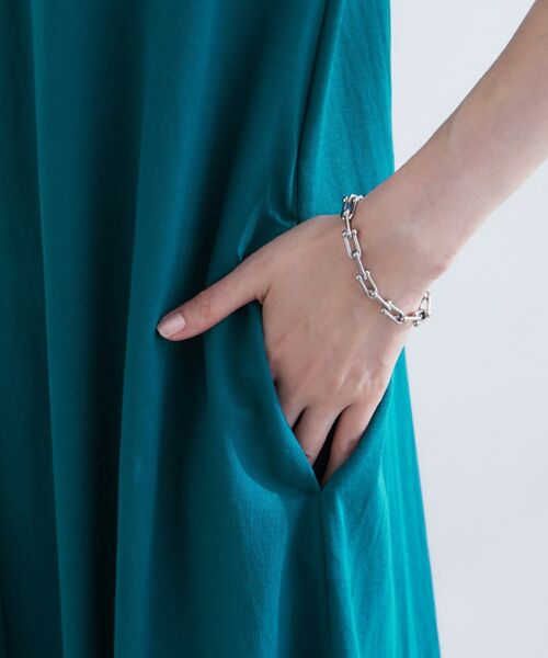 grove / グローブ ロング・マキシ丈ワンピース | 【冷感・UV】モクロディフレンチスリーブワンピース | 詳細24