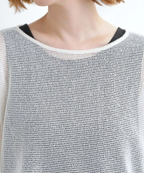 grove / グローブ ロング・マキシ丈ワンピース | 着回し◎夏に嬉しいSET　メッシュブラウス×フレアワンピース | 詳細18