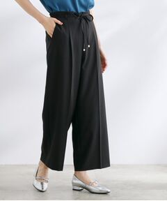 grove / グローブ ショート・ハーフ・半端丈パンツ | 美バランスが叶う　ハイウエストワイドパンツ