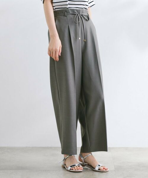 grove / グローブ ショート・ハーフ・半端丈パンツ | 美バランスが叶う ハイウエストワイドパンツ | 詳細1