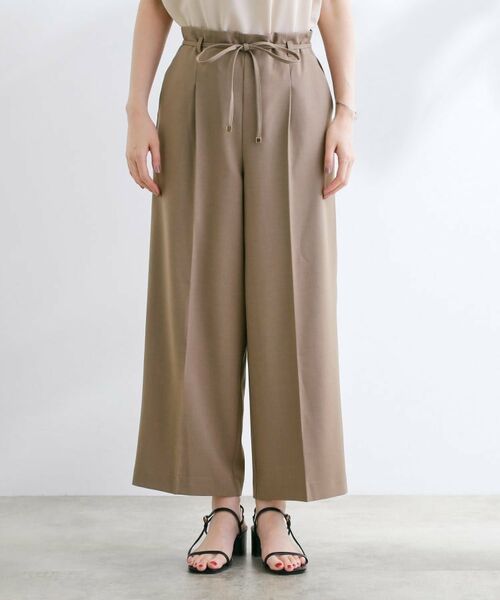 grove / グローブ ショート・ハーフ・半端丈パンツ | 美バランスが叶う ハイウエストワイドパンツ | 詳細14