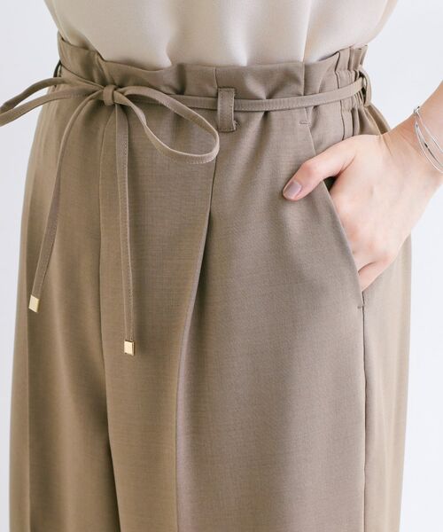 grove / グローブ ショート・ハーフ・半端丈パンツ | 美バランスが叶う ハイウエストワイドパンツ | 詳細17