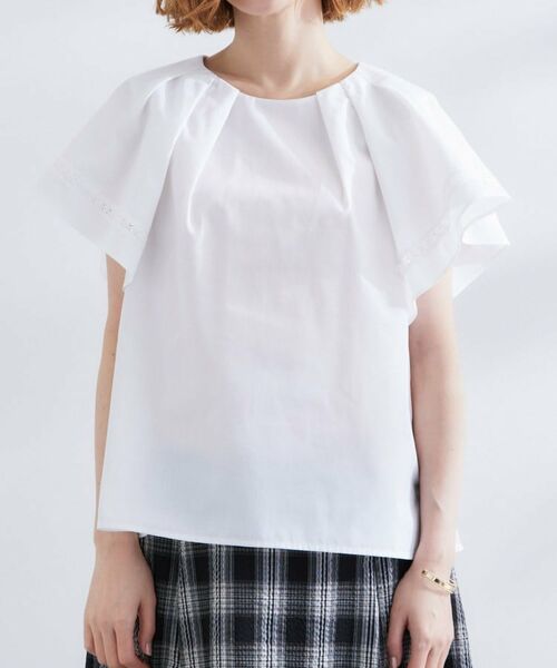 grove / グローブ シャツ・ブラウス | 【サスティナブル原料】涼し気フレアスリーブブラウス | 詳細13