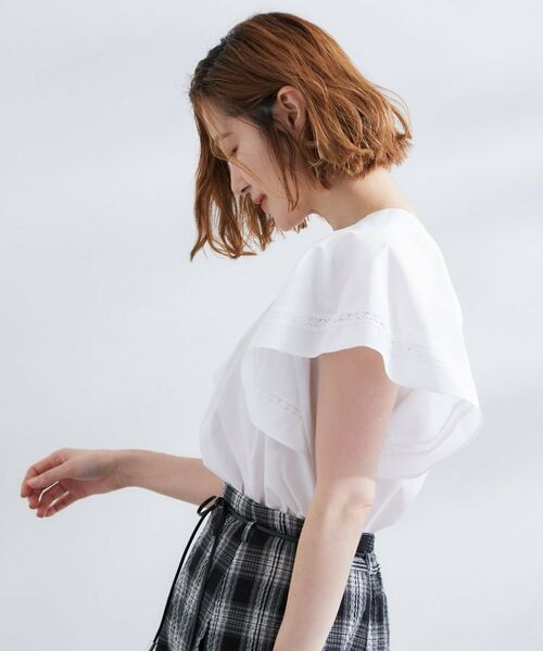 grove / グローブ シャツ・ブラウス | 【サスティナブル原料】涼し気フレアスリーブブラウス | 詳細2