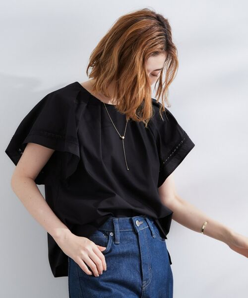 grove / グローブ シャツ・ブラウス | 【サスティナブル原料】涼し気フレアスリーブブラウス | 詳細6