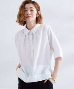 grove / グローブ シャツ・ブラウス | 【サスティナブル原料】衿付きドルマンタックシャツ