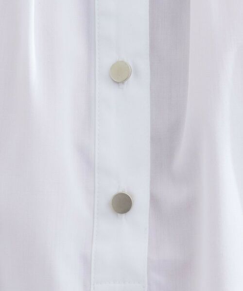 grove / グローブ シャツ・ブラウス | 【サスティナブル原料】衿付きドルマンタックシャツ | 詳細4