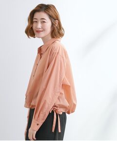 grove / グローブ シャツ・ブラウス | 【UVカット/洗える】クロップドシアーシャツ