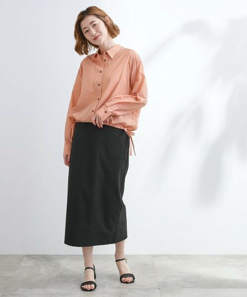 grove / グローブ シャツ・ブラウス | 【UVカット/洗える】クロップドシアーシャツ | 詳細11