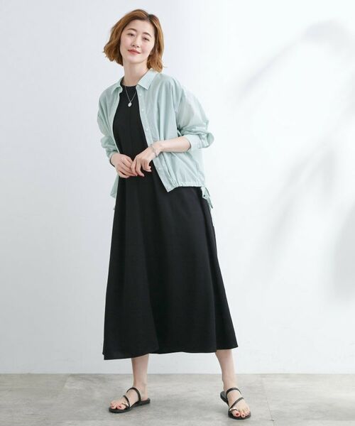 grove / グローブ シャツ・ブラウス | 【UVカット/洗える】クロップドシアーシャツ | 詳細15