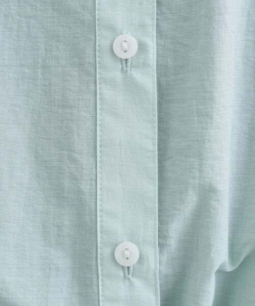 grove / グローブ シャツ・ブラウス | 【UVカット/洗える】クロップドシアーシャツ | 詳細16