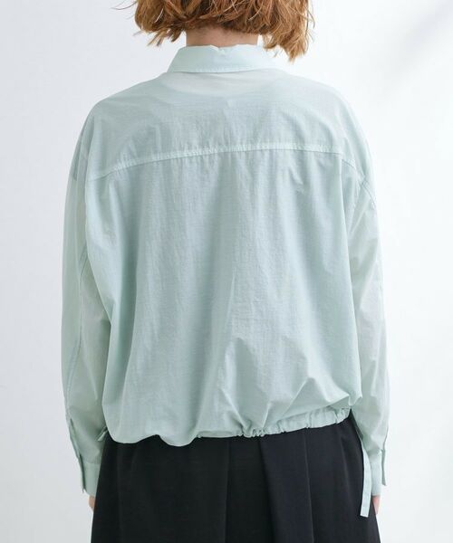 grove / グローブ シャツ・ブラウス | 【UVカット/洗える】クロップドシアーシャツ | 詳細19