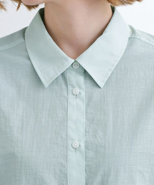 grove / グローブ シャツ・ブラウス | 【UVカット/洗える】クロップドシアーシャツ | 詳細21