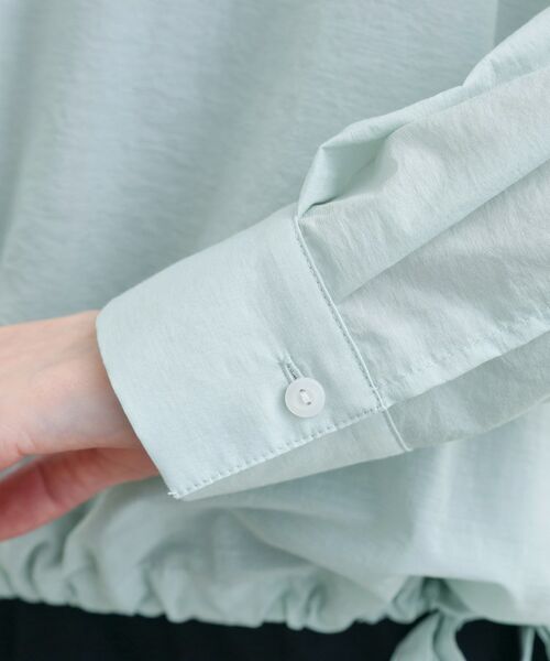 grove / グローブ シャツ・ブラウス | 【UVカット/洗える】クロップドシアーシャツ | 詳細23