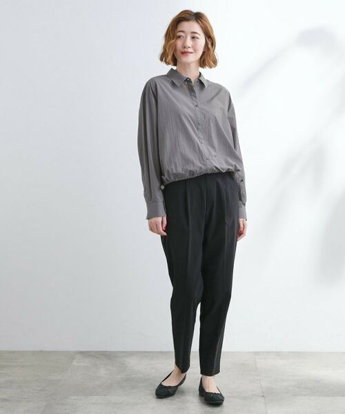 grove / グローブ シャツ・ブラウス | 【UVカット/洗える】クロップドシアーシャツ | 詳細3