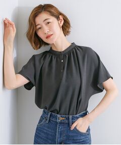 grove / グローブ シャツ・ブラウス | 【さらりと着られる/二の腕カバー】多機能ドルマンスリーブブラウス