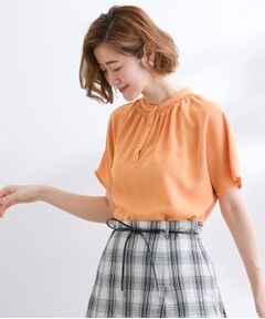 grove / グローブ シャツ・ブラウス | 【さらりと着られる/二の腕カバー】多機能ドルマンスリーブブラウス