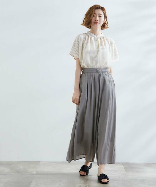 grove / グローブ シャツ・ブラウス | 【さらりと着られる/二の腕カバー】多機能ドルマンスリーブブラウス | 詳細15