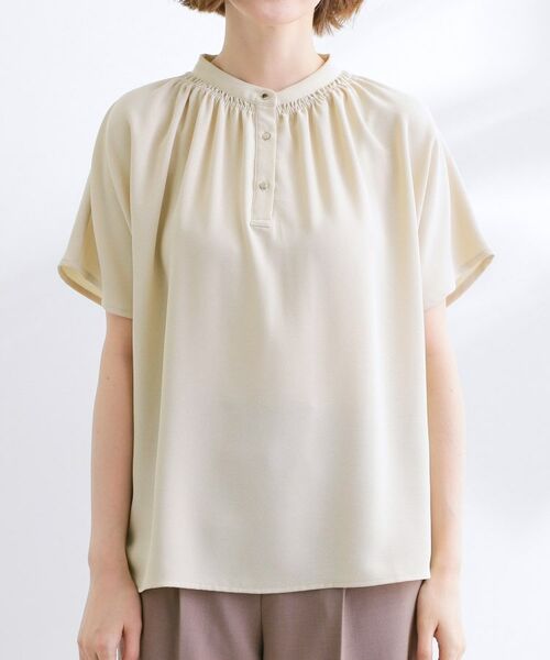 grove / グローブ シャツ・ブラウス | 【さらりと着られる/二の腕カバー】多機能ドルマンスリーブブラウス | 詳細21