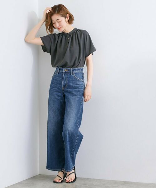 grove / グローブ シャツ・ブラウス | 【さらりと着られる/二の腕カバー】多機能ドルマンスリーブブラウス | 詳細3