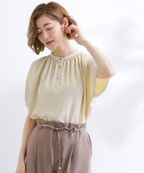 grove / グローブ シャツ・ブラウス | 【さらりと着られる/二の腕カバー】多機能ドルマンスリーブブラウス | 詳細6