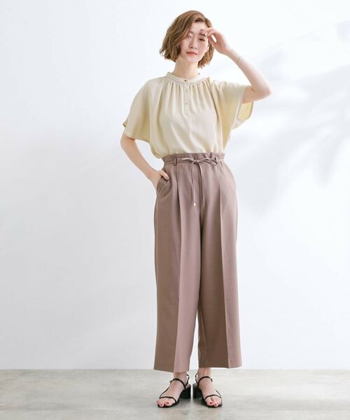 grove / グローブ シャツ・ブラウス | 【さらりと着られる/二の腕カバー】多機能ドルマンスリーブブラウス | 詳細7