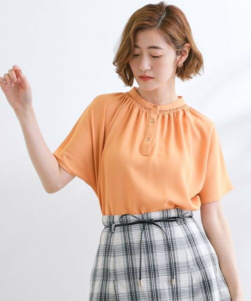 grove / グローブ シャツ・ブラウス | 【さらりと着られる/二の腕カバー】多機能ドルマンスリーブブラウス | 詳細9