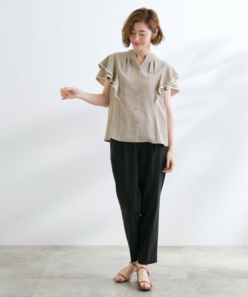 grove / グローブ シャツ・ブラウス | 【さらりと着られる】多機能フリルブラウス | 詳細11