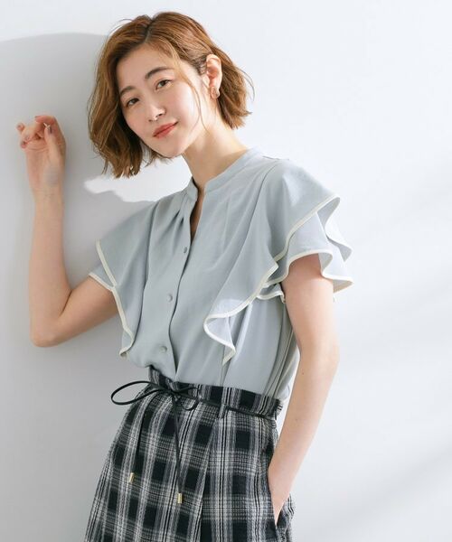 grove / グローブ シャツ・ブラウス | 【さらりと着られる】多機能フリルブラウス | 詳細13