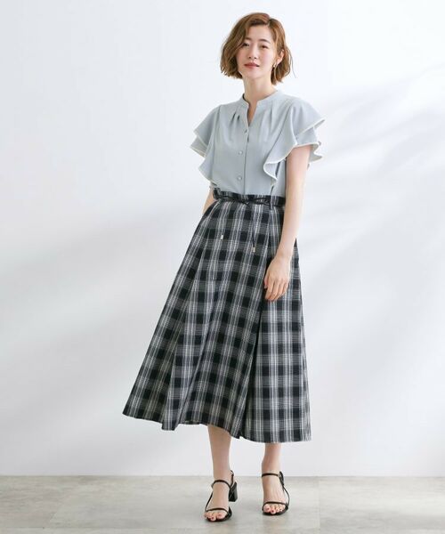 grove / グローブ シャツ・ブラウス | 【さらりと着られる】多機能フリルブラウス | 詳細15