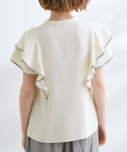 grove / グローブ シャツ・ブラウス | 【さらりと着られる】多機能フリルブラウス | 詳細19