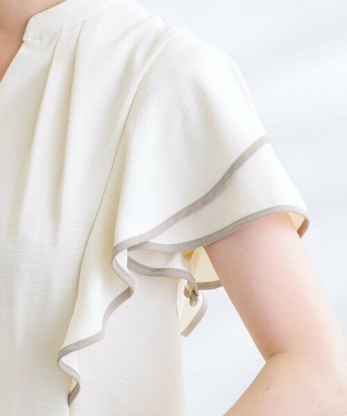 grove / グローブ シャツ・ブラウス | 【さらりと着られる】多機能フリルブラウス | 詳細21