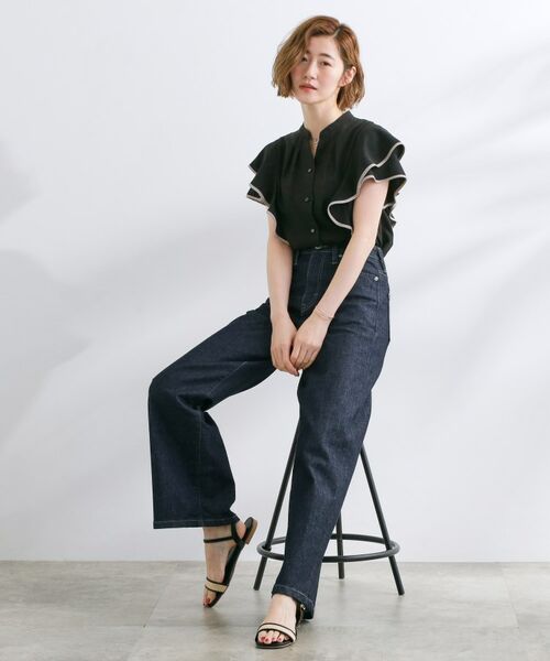 grove / グローブ シャツ・ブラウス | 【さらりと着られる】多機能フリルブラウス | 詳細7