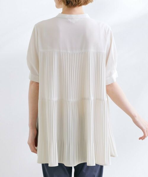 grove / グローブ シャツ・ブラウス | 【体型カバー】ラフに着たい　ティアードプリーツブラウス | 詳細15