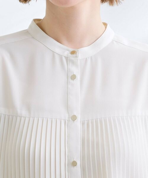 grove / グローブ シャツ・ブラウス | 【体型カバー】ラフに着たい　ティアードプリーツブラウス | 詳細16