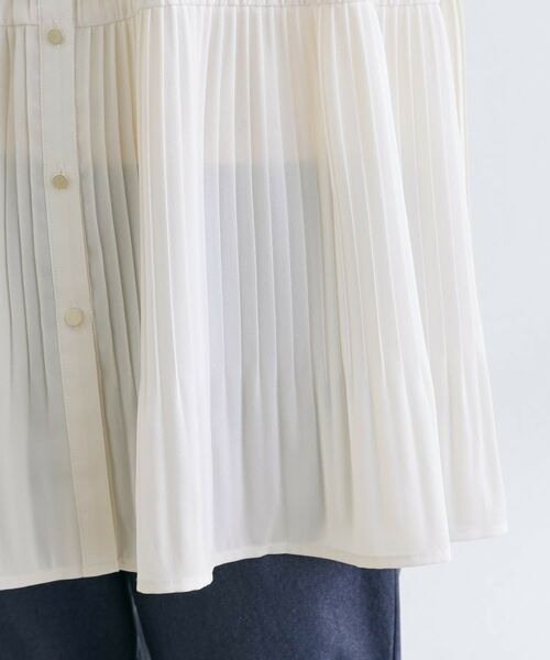 grove / グローブ シャツ・ブラウス | 【体型カバー】ラフに着たい　ティアードプリーツブラウス | 詳細18