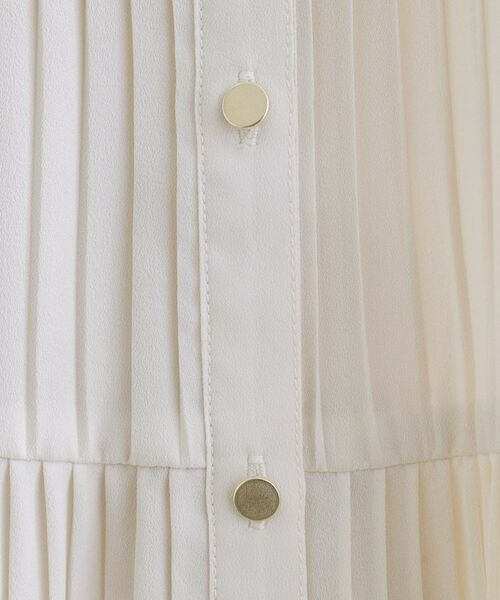 grove / グローブ シャツ・ブラウス | 【体型カバー】ラフに着たい　ティアードプリーツブラウス | 詳細4