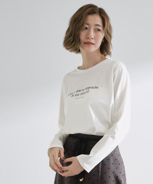 grove / グローブ Tシャツ | 【UVカット】ロゴアソートベーシックロンT | 詳細1