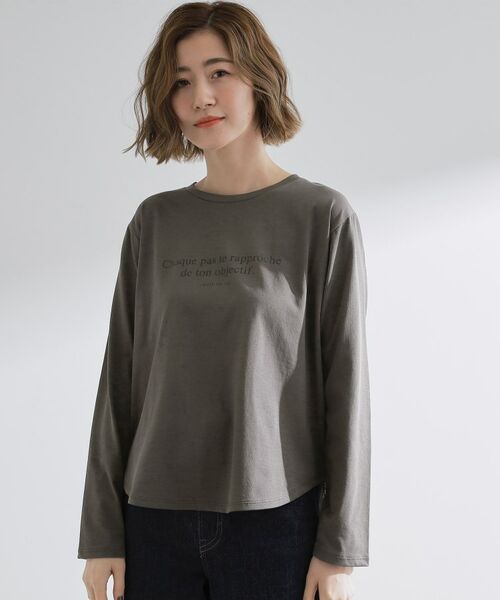 grove / グローブ Tシャツ | 【UVカット】ロゴアソートベーシックロンT | 詳細5