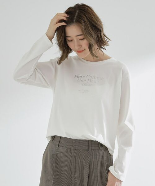 grove / グローブ Tシャツ | 【UVカット】ロゴアソートベーシックロンT | 詳細9