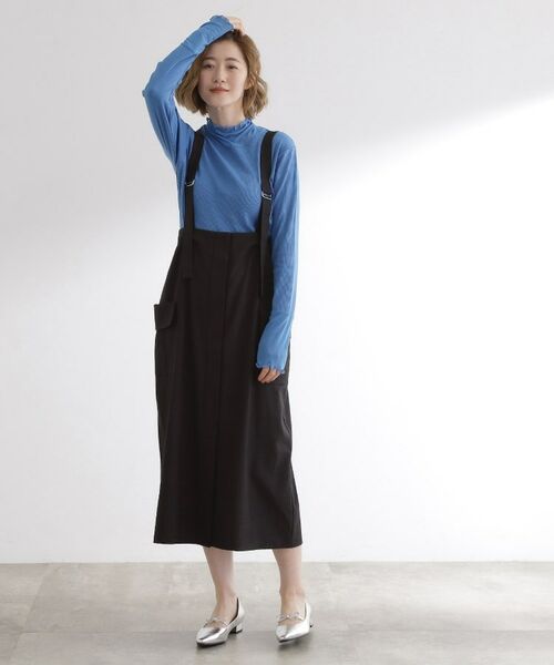 grove / グローブ カットソー | シアー切替ハイネックプルオーバー | 詳細15