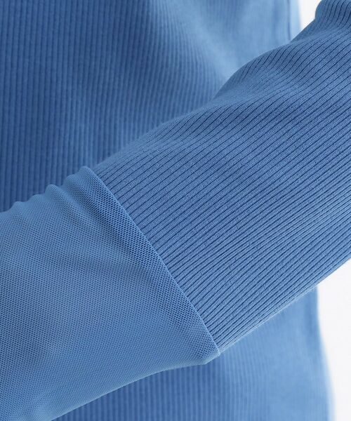 grove / グローブ カットソー | シアー切替ハイネックプルオーバー | 詳細16