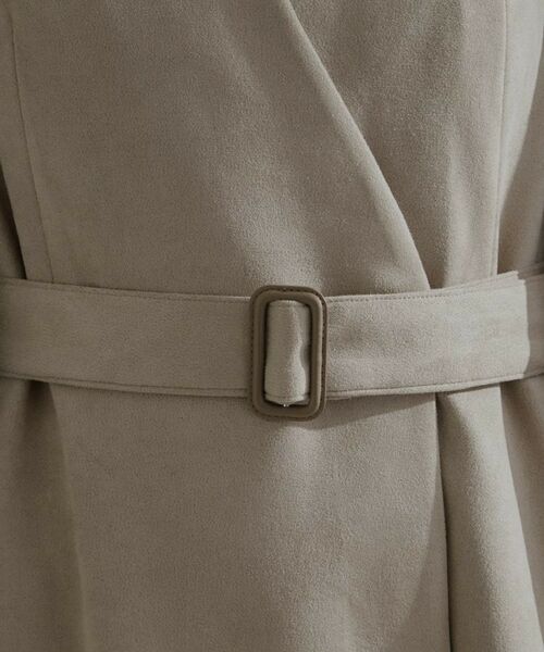 grove / グローブ ロング・マキシ丈ワンピース | 【2WAY】スウェード調ジレワンピース | 詳細25