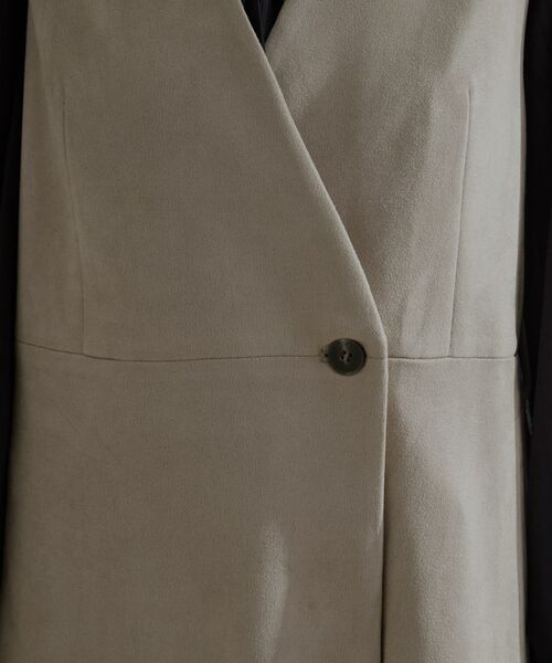 grove / グローブ ロング・マキシ丈ワンピース | 【2WAY】スウェード調ジレワンピース | 詳細26