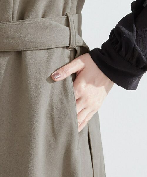 grove / グローブ ロング・マキシ丈ワンピース | 【2WAY】スウェード調ジレワンピース | 詳細27
