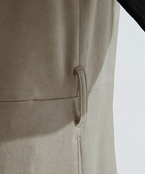 grove / グローブ ロング・マキシ丈ワンピース | 【2WAY】スウェード調ジレワンピース | 詳細28