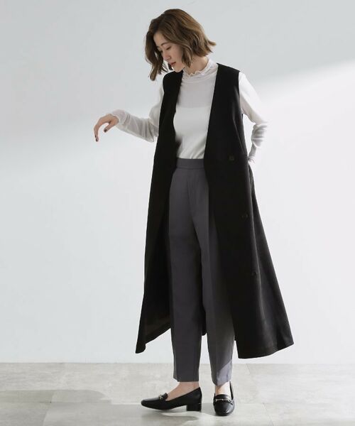 grove / グローブ ロング・マキシ丈ワンピース | 【2WAY】スウェード調ジレワンピース | 詳細5